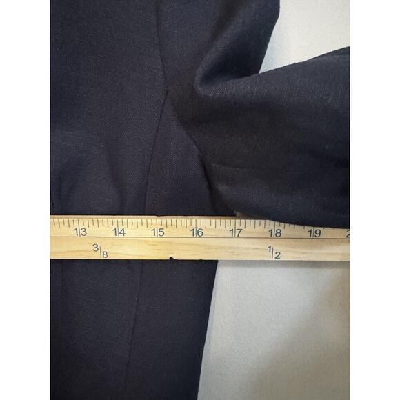 Calvin Klein Women’s Blue Business Open Front Blazer Suit W/ Pants Size 8 - Picture 6 of 13
